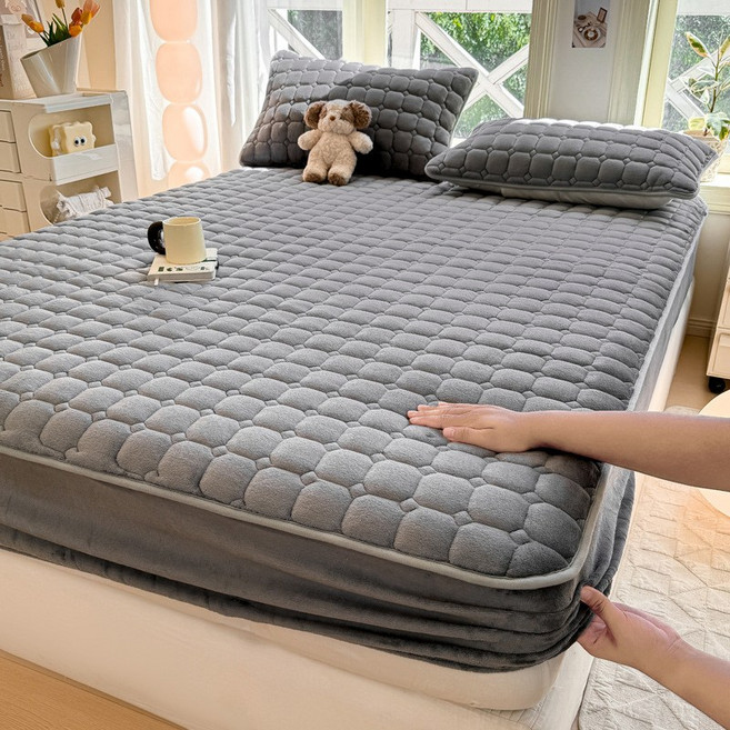 퍼펙트 누빔 매트리스커버 사계절 공용 매트리스커버 침구