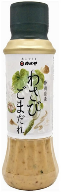 카메야 와사비 고마다레 참깨소스 200ml, 1개