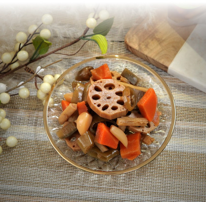 강경신안상회 야채모듬채, 1개, 500g