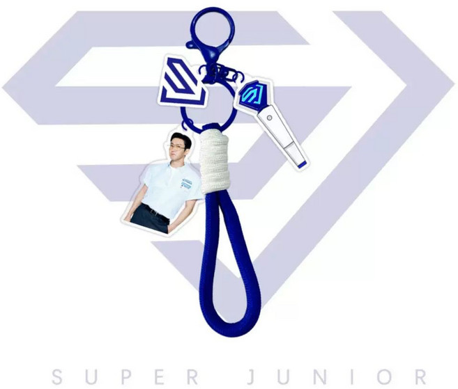 SUPER JUNIOR 亞克力鑰匙扣掛件, 1個, 7版