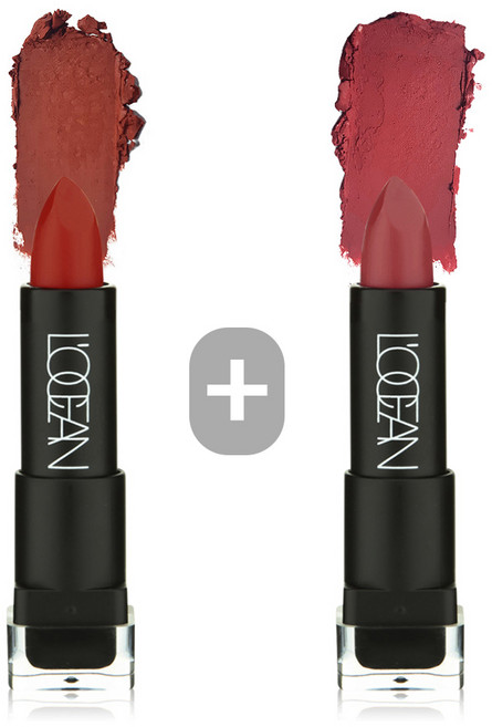 로쎄앙 매트스틱 립스틱 1+1, 09호 메이플, 11호 드라이로즈, 2개