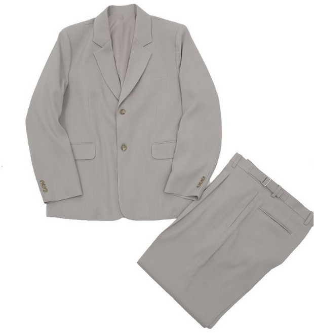 [제이웰] 남자 봄 여름 린넨 오버핏 수트 정장셋업 자켓 세미와이드슬랙스 세트