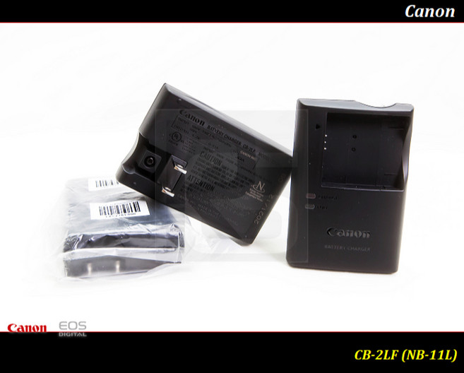 Canon 電池充電器 CB-2LF 適用 NB-11L NB-11LH 電池, 1個, 原廠充電器 * 1