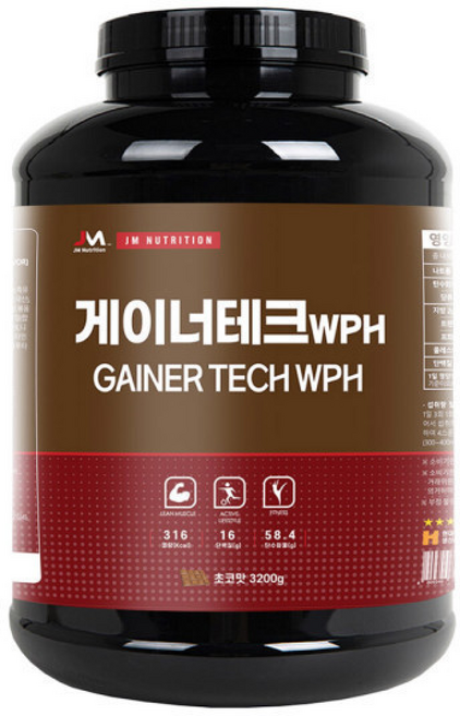 진명뉴트리션 게이너테크WPH 단백질보충제 사은품증정, 1개, 3.2kg