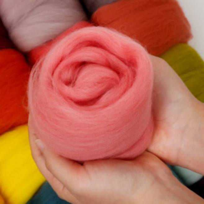 스튜디오분트66수 메리노양모 양모펠트용 115컬러, 55 라버늄, 1개