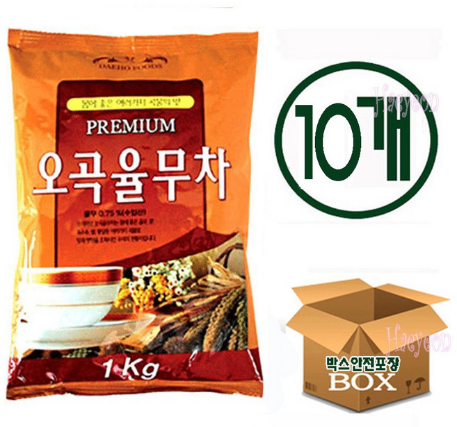 대호 오곡율무차, 1kg, 1개입, 10개