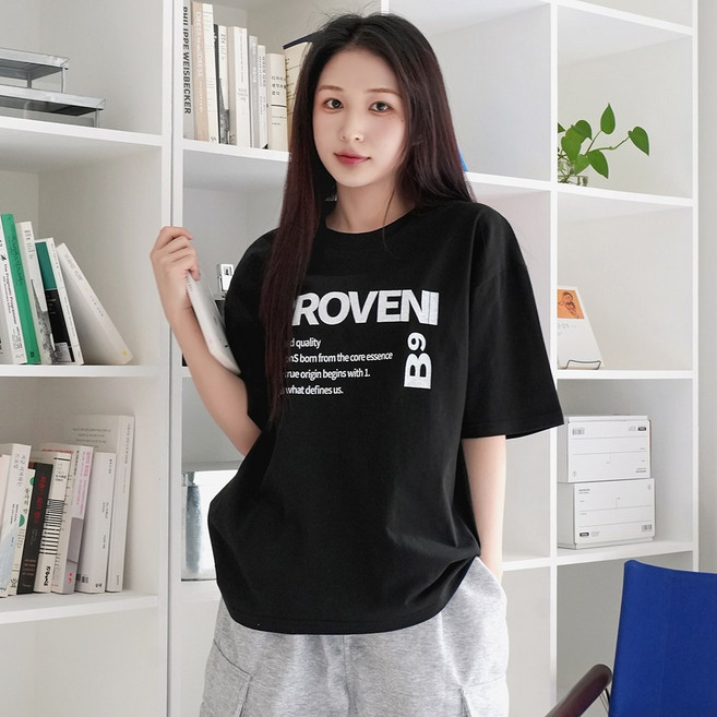 [키140/키150/키160] 키키코 프로레터링반팔티
