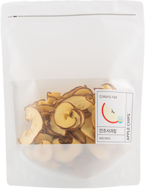 국산 저온건조 사과칩, 1개, 100g