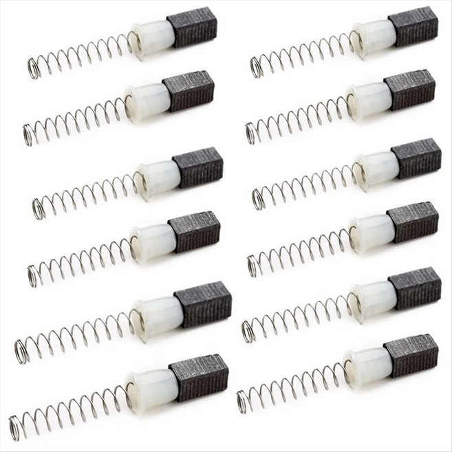 Oster A5/Classic 76/Classic 97 헤어 클리퍼 수리 부품 예비 부품 용 12pcs 카본 브러시 및 스프링 어셈블리, 그림처럼