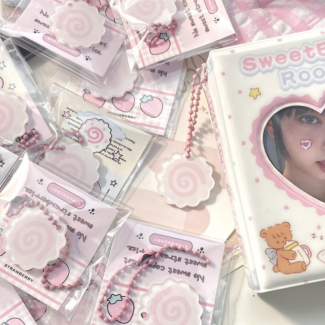 키치 미니 가방장식 열쇠고리 폰꾸 일본 오뎅 어묵, 2개, 나루토마키 키링