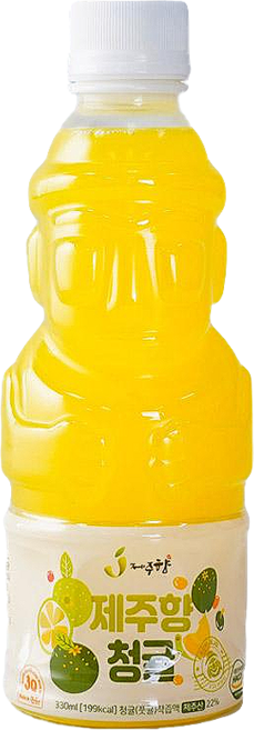 제주향 청귤주스, 330ml, 10개