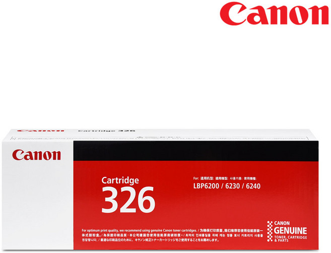 캐논 CRG-326 정품토너, 1개, CRG-326 정품