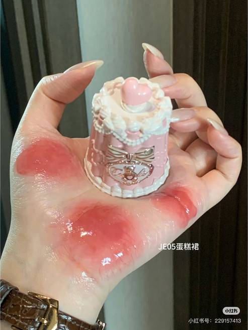 플라워노즈 스위티베어 립글로스 안묻어나는 글로시 립 틴트 flower knows sweetie bear lip gloss tint, 1개, JE05