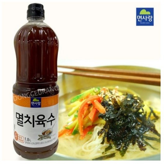 면사랑 멸치육수 1.8L, 1개