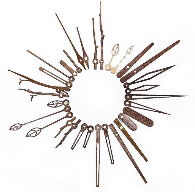 스즈키(SUZUKI) 무소음 무브먼트 시계 DIY 시계만들기 시계모터, 나무시계바늘08