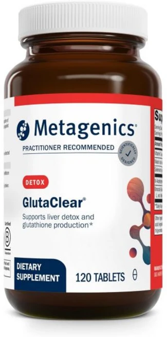 Metagenics GlutaClear - Advanced Glutathione Support* - 750 mg Niacin - Potent Antioxidant Support, Metagenics GlutaClear - Advanc, 1개, 120정 - 쿠팡