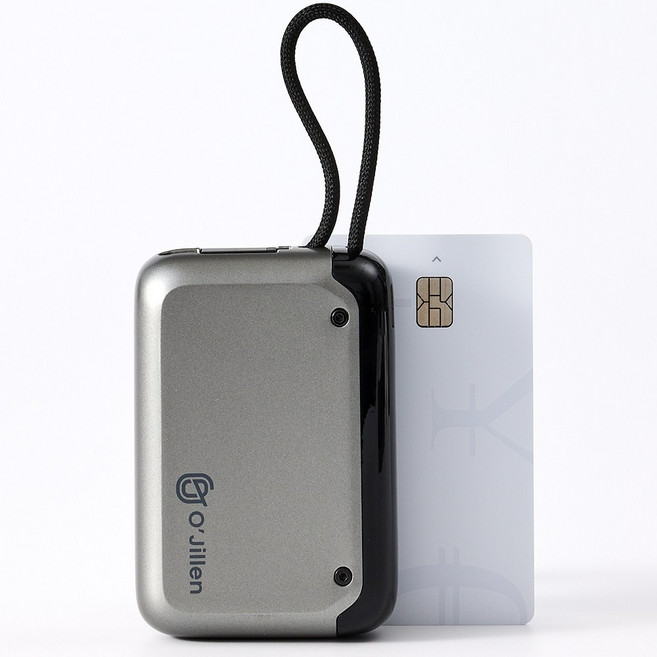 오지렌 30W PPS 초고속 충전 프리미엄 보조배터리 10000mAh, 실버