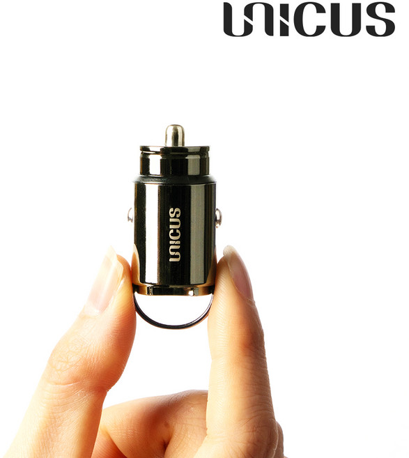 우니쿠스 30W 매립형 차량용 2포트 USB 시거잭 고속 충전기 UNC30W PD3.0 PPS QC3.0, 30W 고속 충전기 UNC30W