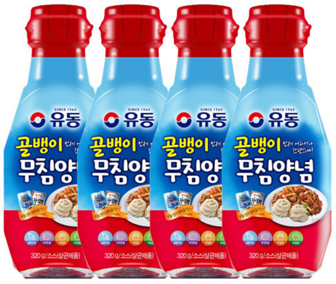 유동 골뱅이 무침양념, 320g, 4개