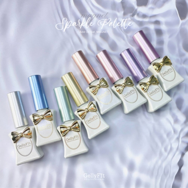 젤리핏 컬러젤 스파클팔레트 8종세트, 1개, 10ml