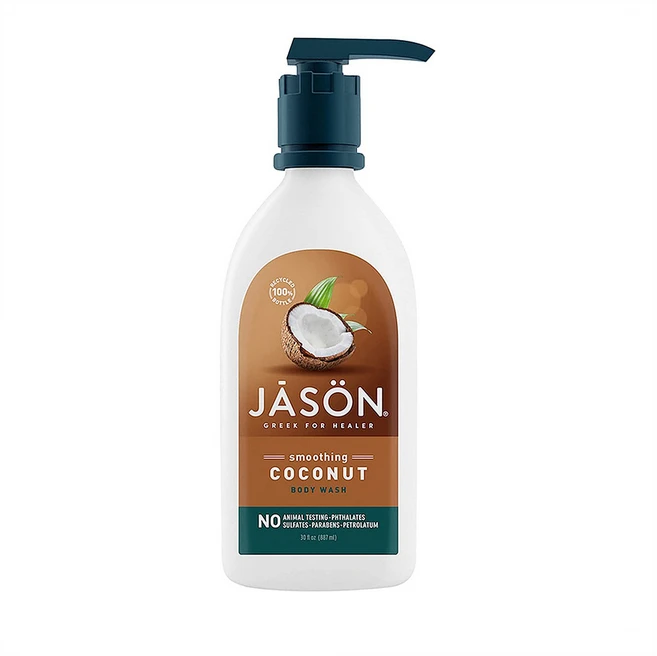 Jason 제이슨 스무딩 코코넛 바디 워시 샤워 젤 30oz(887mL), 1개, 887ml - 쿠팡