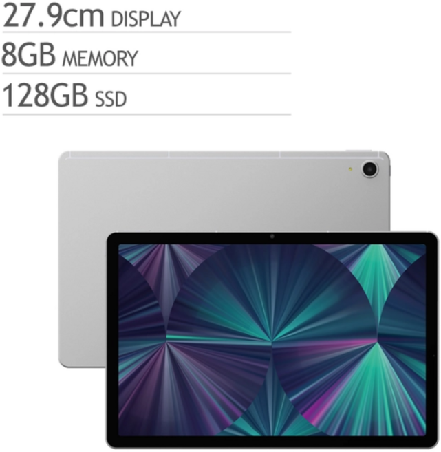 (코스트코 상품) iMUZ 뮤패드 C11 128GB, 실버, Wi-Fi