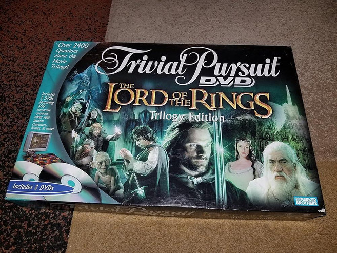 해즈브로 Hasbro Trivial Pursuits LOTR Edition 보드게임, 해즈브로 Hasbro Trivial Pursuits L