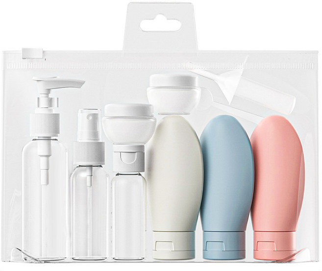 스톤락 에코틱 여행용 멀티 11종 공병팩, 1세트, 컬러