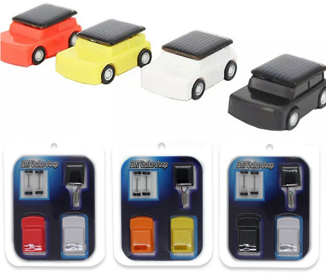 티처스 초미니 태양광 자동차 (색상랜덤) 1개, 단품
