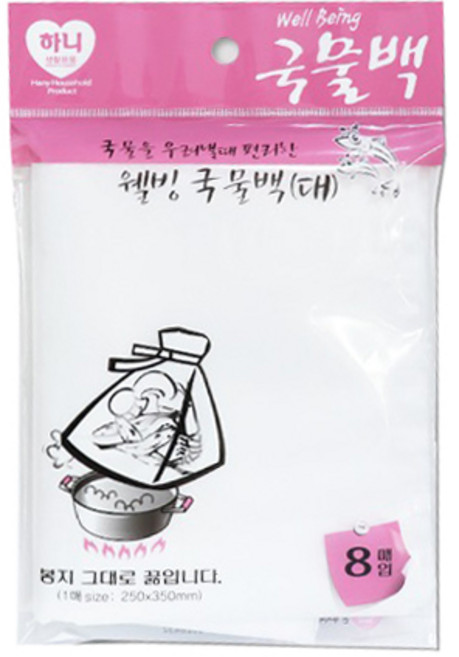 하니 국물백 대, 대(L), 8개, 1개