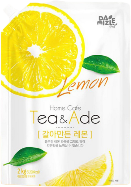 다미즐 갈아만든 레몬 액상차, 2kg, 1개