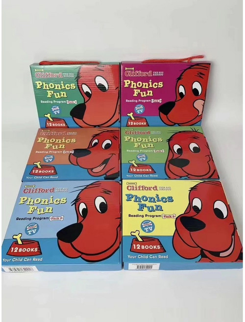 Clifford Phonics Fun Pack The big red dog 6권 세트 영어원서