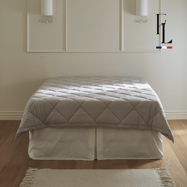 [프렌치럭셔리] 민자 구름패드 모달100% 패드 겸 이불 화이트 그레이 2 color