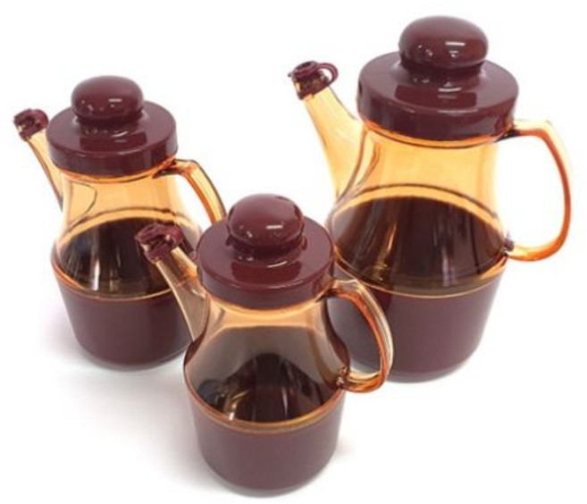 없음 간장 병 들기름 참기름 식초 통 용기 중(800ml)지름155x195, 1개