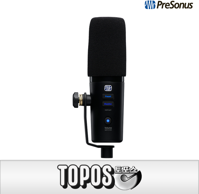 프리소너스 레벨레이터 다이나믹 올인원 USB 마이크 Revelator Dynamic, PRESONUS  Revelator Dynamic