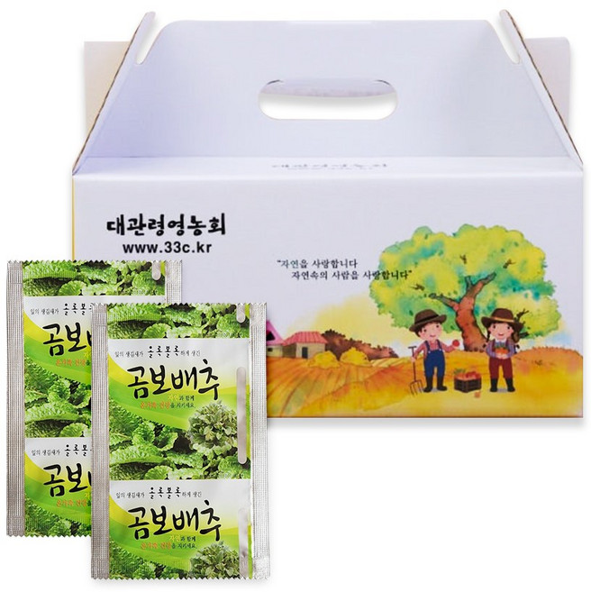 대관령영농회 국내산 곰보배추즙 (120ml), 30개, 120ml