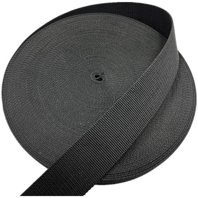 다이빙벨트 웨이트 스쿠버 웨빙 벨트 헤비, 블랙 1cm 너비-5m 길이