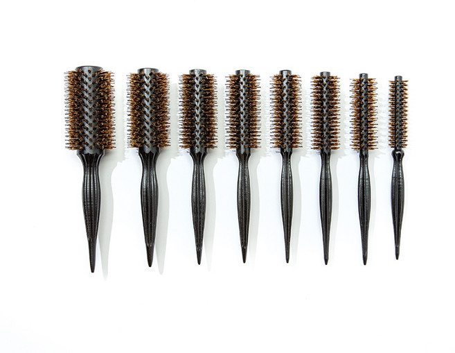 다주자 골드 포킹 볼륨 스타일링 라운드 롤빗 전문가용 빗, 1개, 미니0호