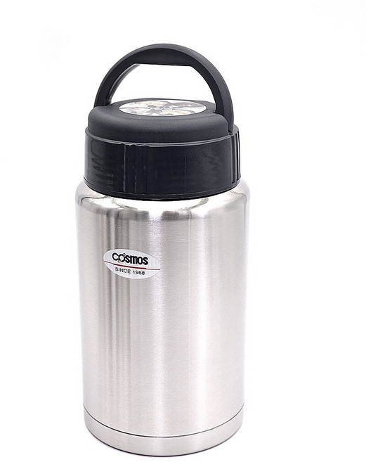 국산 코스모스 스텐 304 스테인레스 보온 보냉 손잡이 입구넓은 죽통 국통, 1.7L, 1개