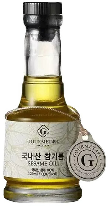 NS홈쇼핑GOURMET 494 국내산 참기름 120ml35144948, 1개, 120ml