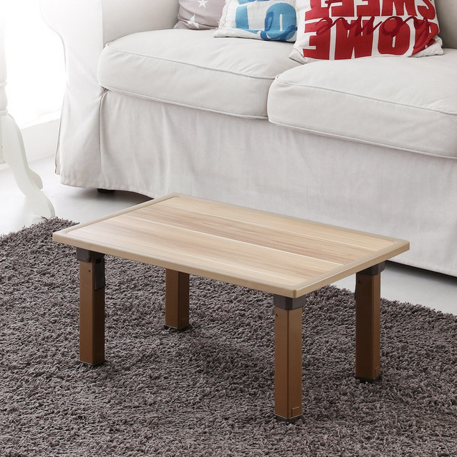 튼튼 접이식 테이블 밥상 몰딩 2호(600x400), 집성목 2호