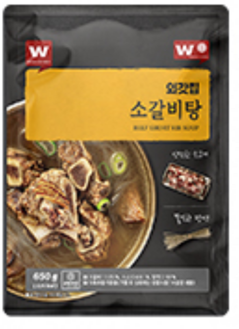 외갓집 진심 갈비탕 650g 10팩, 10개