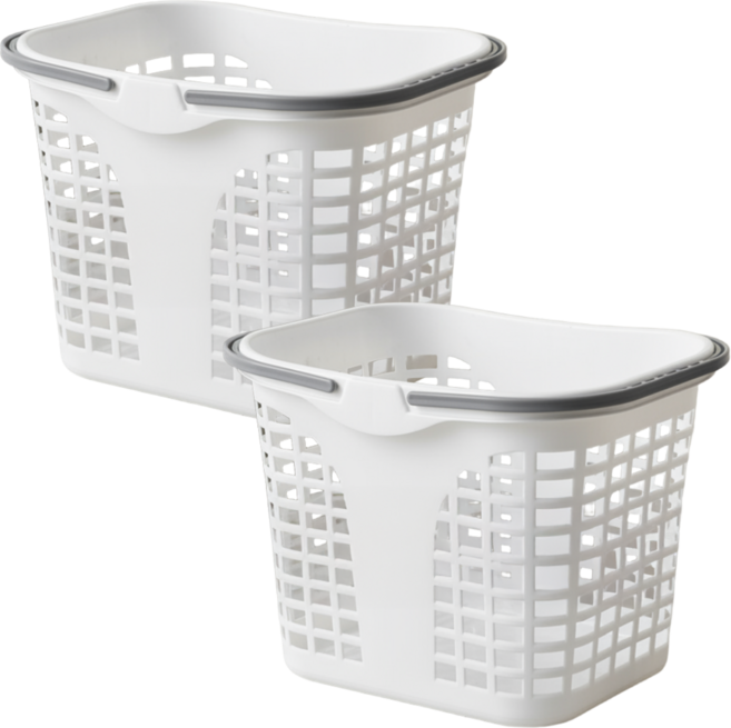 나코 손잡이 세탁 빨래 바구니 대용량 국내산