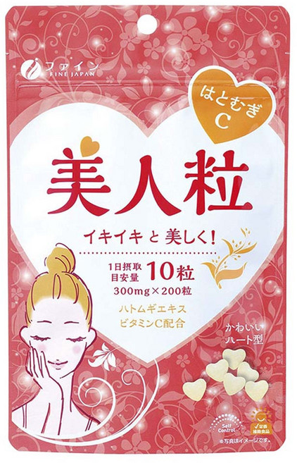 화인재팬 율무C 미인 타블렛, 1개, 200정