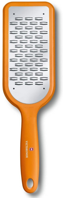 빅토리녹스 스위스 중형 강판 치즈 야채 과일 슬라이서 키친툴 그레이, 1개, 오렌지