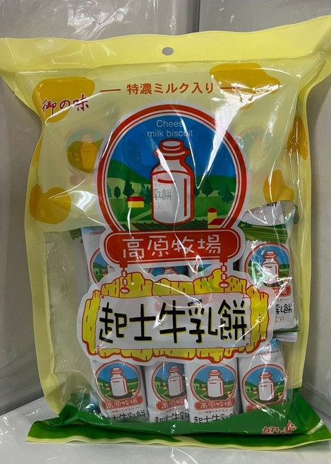 高原牧場 起士牛奶餅, 17.5g, 24個