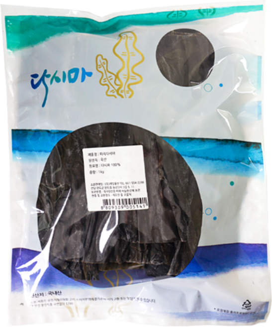 완도 최고집 업소용 대용량 완도산 파지 다시마, 1kg, 1개