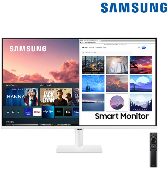 삼성전자 SMART M7 S32AM701 32인치(80.0cm) 스마트 모니터