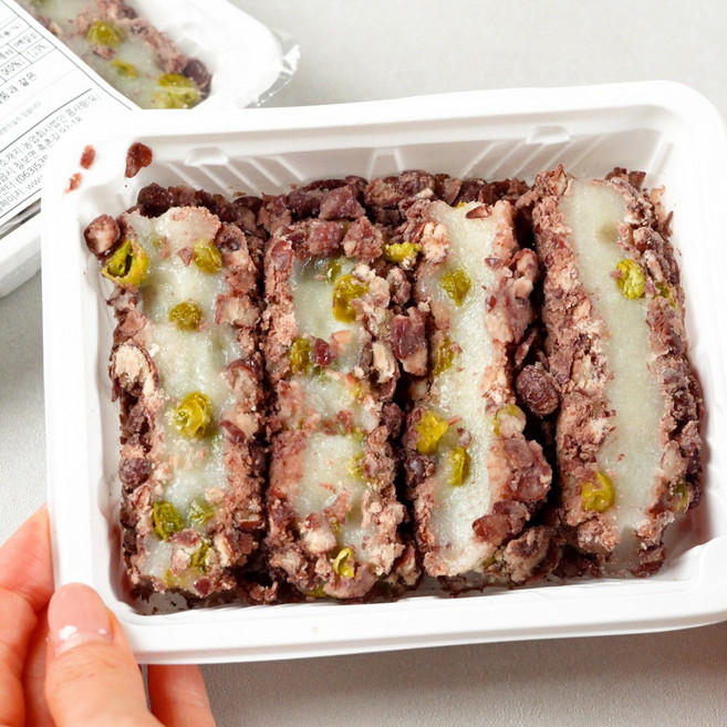 싸리재 완두콩 팥시루떡 240g 국산 유기농 찹쌀 햇완두콩 아침식사대용, 단품, 단품