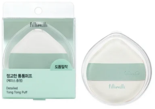 필리밀리 정교한 통통퍼프(+케이스), 1개